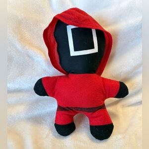 Squid Game 14" Plush Toy Stuffed Character Toy Red Square